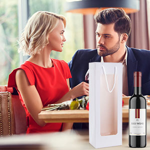 جعبه بسته بندی شراب کاغذ کرافت لوکس قهوه ای رنگ کاغذ بادوام محیطی 2