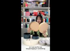 جعبه های کاغذی سخت چای و قهوه چاپ شده سفارشی