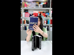 لوگو سفارشی فلپ مغناطیسی کیف تلفن همراه بسته بندی جعبه هدیه با سینی مخملی برای آیفون 16