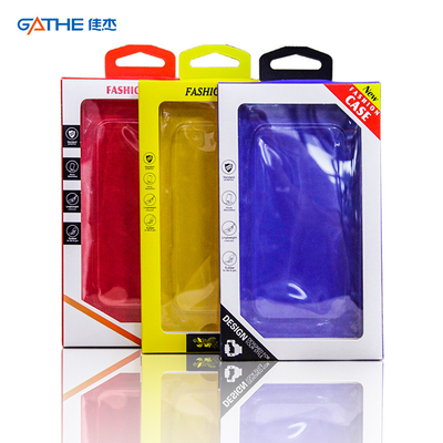 صفحه نمایش شفاف جعبه بسته بندی کیف موبایل Pantone را سفارشی کنید