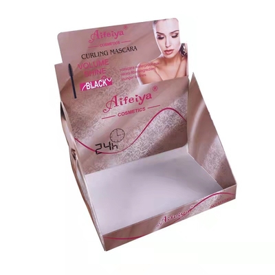 لوازم آرایشی سفارشی محصول PDQ کارتونی نمایش استند نمایش قفسه CMYK رنگ OEM