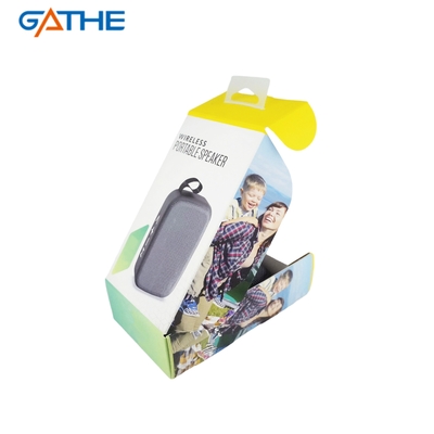 سفارشی کردن اسپیکر بی سیم بلوتوث جعبه مقوا جعبه بسته بندی کاغذی