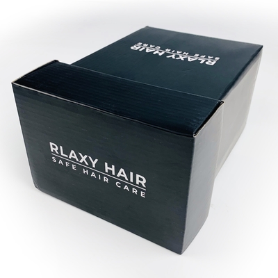 جعبه های بسته بندی مشکی سفارشی جعبه های هدیه کارتونی سخت و سخت برای محصولات مراقبت از مو بسته بندی