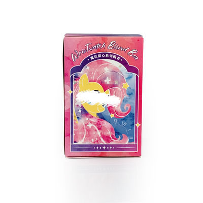 OEM چاپ سفارشی قطعه اشک بسته بندی جعبه کور جعبه های شگفتی اسرار بازی های هنری بسته بندی کارتن تاشو جعبه هدیه کاغذی